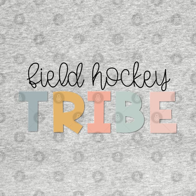 Field Hockey Tribe Muted Pastels by broadwaygurl18